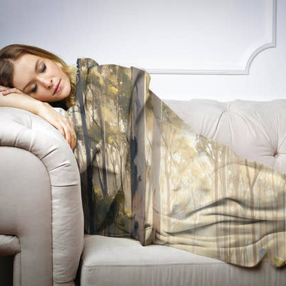 Eucalyptus Reverie Blanket - Secondary Image