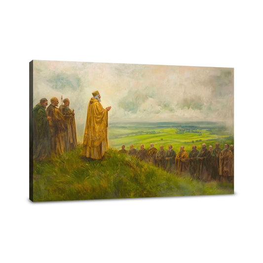 Saint Patrick’s Preaching Canvas - Main Image