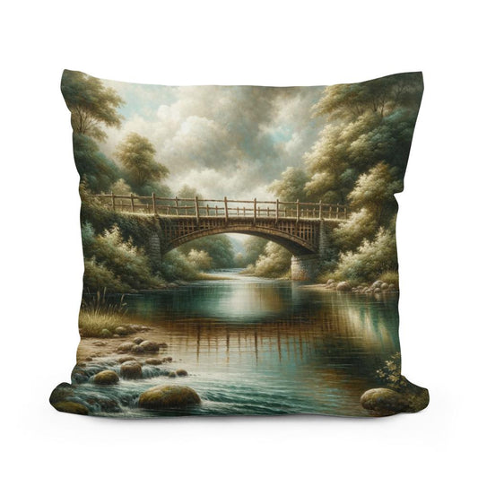 Nostalgic Echoes Cotton Cushion - Main Image