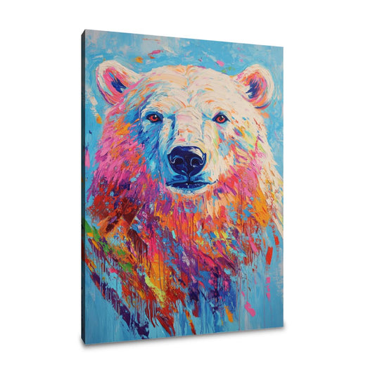 Polar Bear Symphony Canvas - Main Image