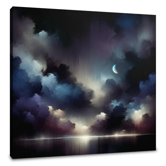 Nocturnal Contemplation Canvas - Main Image