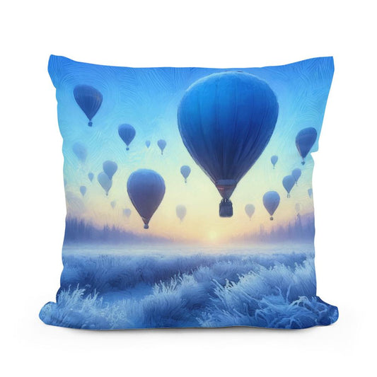 Frostbound Ascendancy Cotton Cushion - Main Image