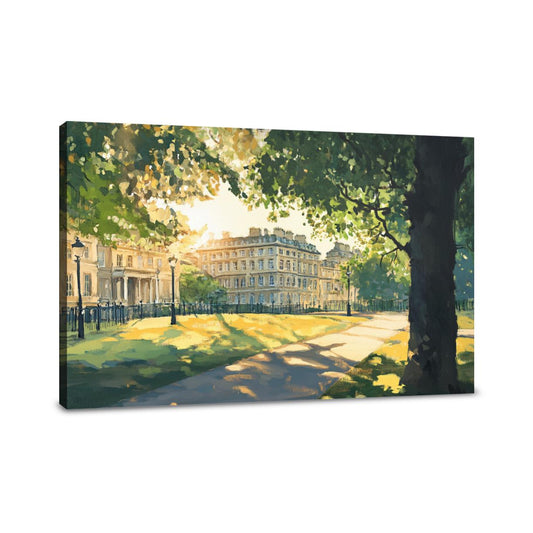 Radiant Royal Crescent Canvas - Main Image