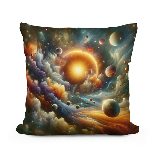 Dreamscape Cosmos Cotton Cushion - Main Image
