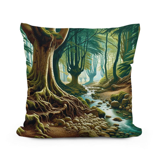 Enchanted Trail Cotton Cushion - Main Image