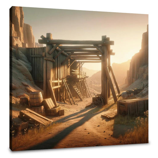 Desolate Gold Canvas - Main Image