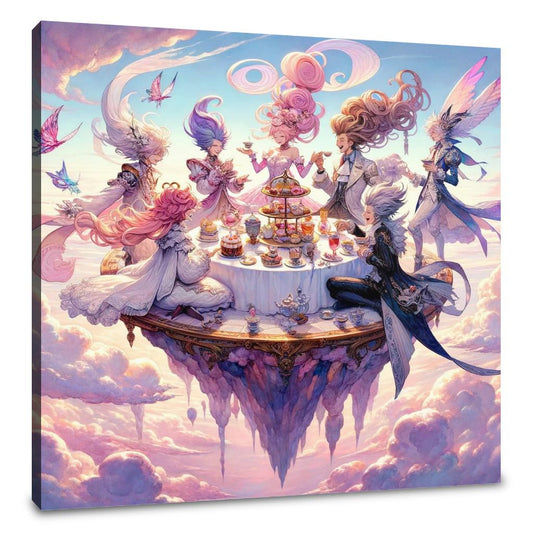 Sky High Tea Party Canvas - Main Image