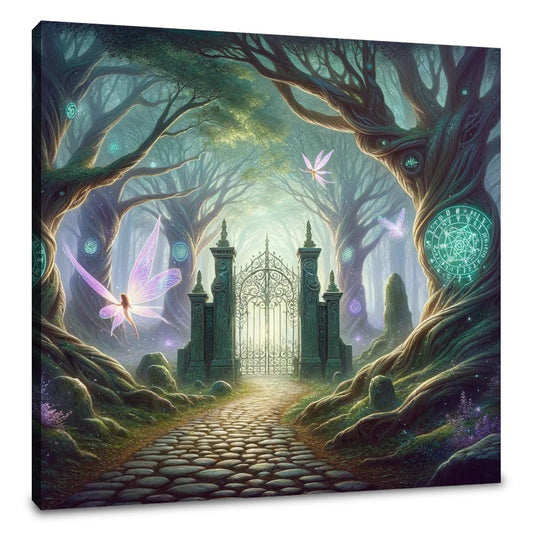 Enchanted Forest Gateway Canvas - Main Image