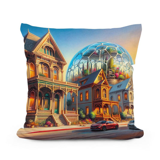 EcoHistoric Haven Cotton Cushion - Main Image
