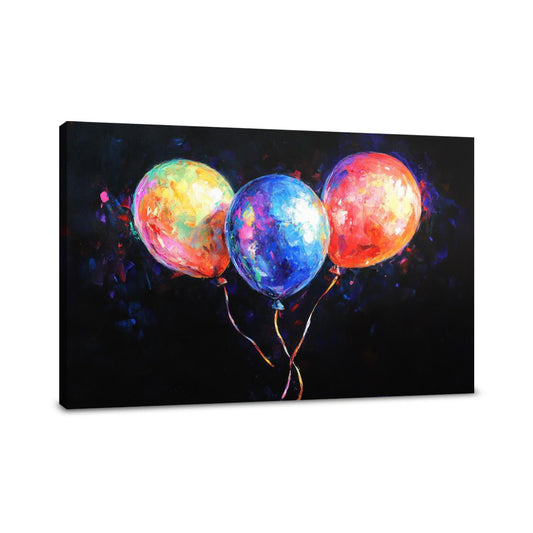 Joyful Balloons Canvas - Main Image