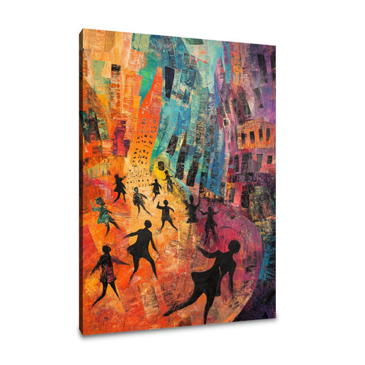 Rhythmic Symphony Canvas - Main Image