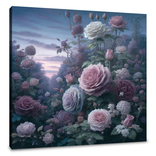 Victorian Elegance Roses Canvas - Main Image