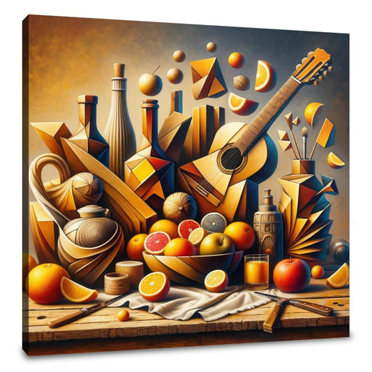 Abstract Still Life Canvas - Main Image