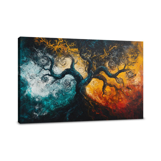 Entwined Tree Canvas - Main Image