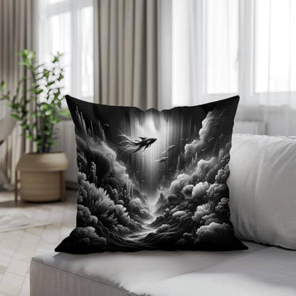 Mysteries of the Deep Cotton Cushion - Secondary Image 4