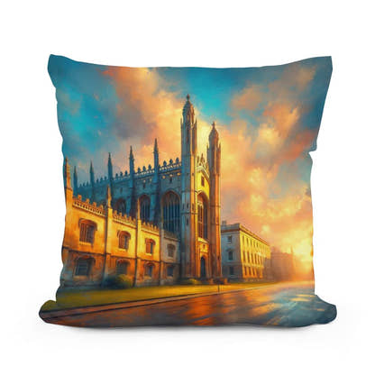 Cambridge Dawn Cotton Cushion - Main Image