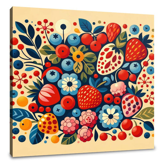 Berry Medley Canvas - Main Image