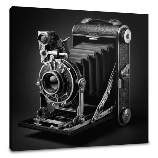 Antique Camera Elegance Canvas - Main Image