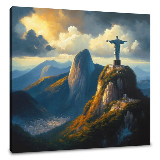 Corcovado Contrast Canvas - Main Image