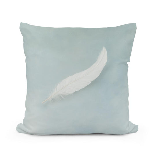 Whispering Feather Cotton Cushion - Main Image