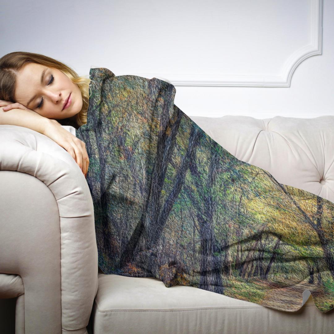 Nostalgic Wild Berry Blanket - Secondary Image