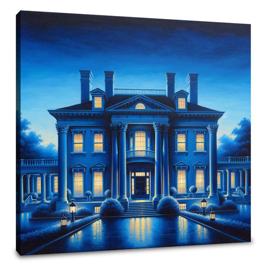 Twilight Grace Mansion Canvas - Main Image