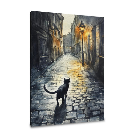 Nocturnal Stroll Canvas - Main Image