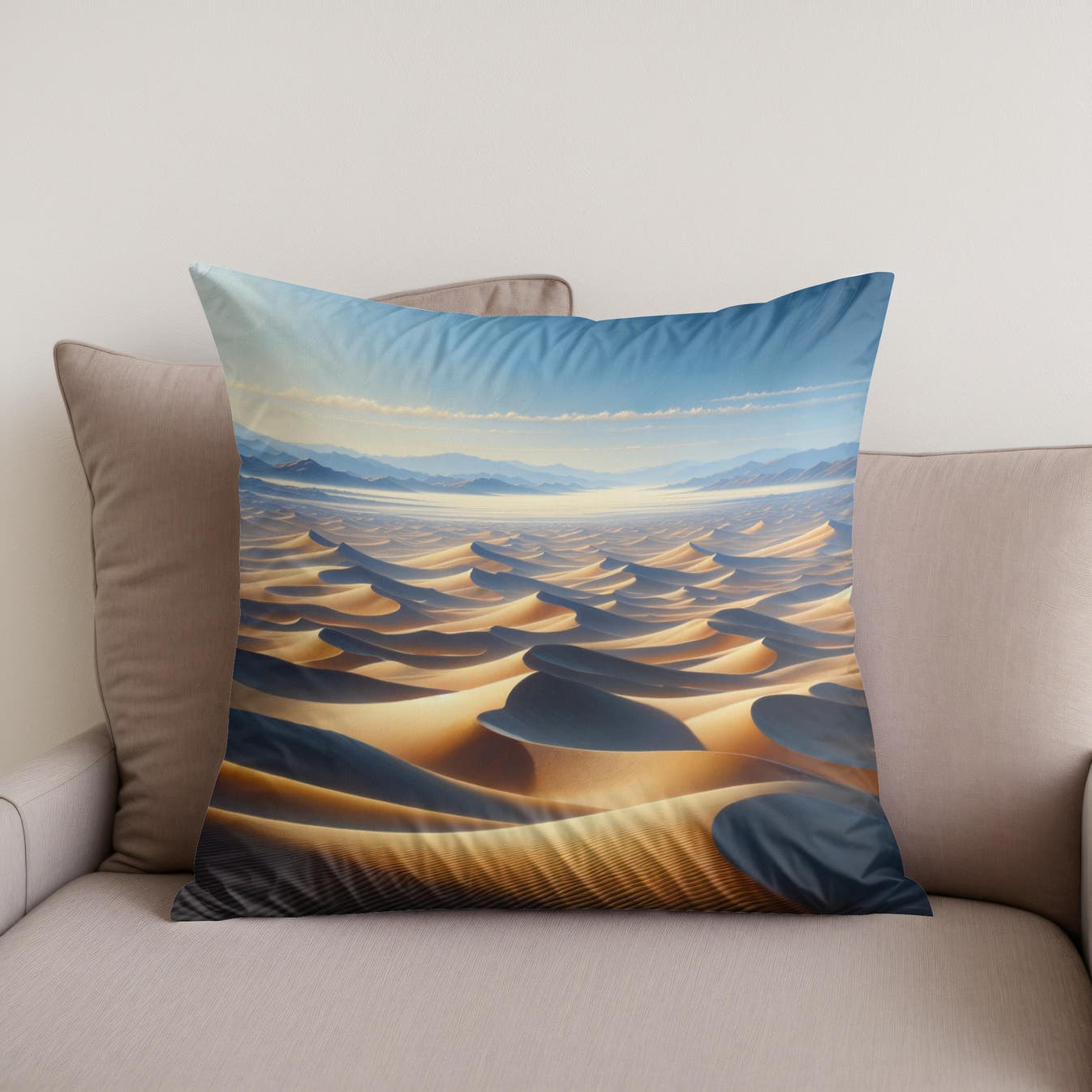 Desert Mirage Cotton Cushion - Secondary Image