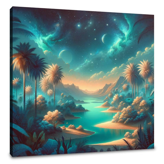 Celestial Oasis Canvas - Main Image