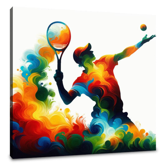 Serve and Swirl Canvas - Main Image