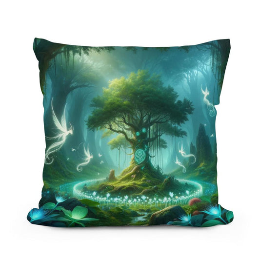 Enchanted Forest Cotton Cushion - Main Image