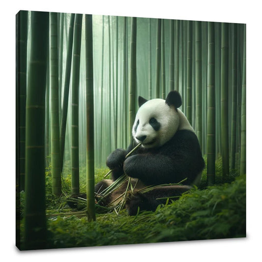 Panda Serenity Canvas - Main Image