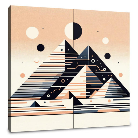 Serenity of Ancient Sands Canvas - Main Image