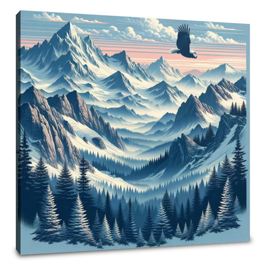 Dawn Summit Canvas - Main Image