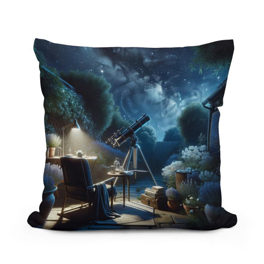 Starry Sojourn Cotton Cushion - Main Image
