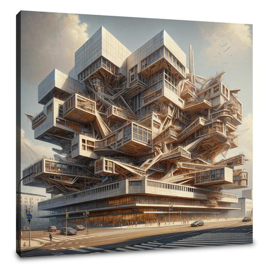 Deconstructivist Muse Canvas - Main Image