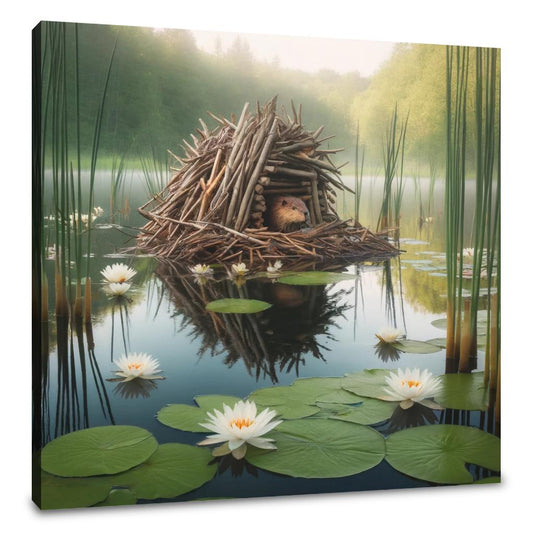 Beaver Lodge Harmony Canvas - Main Image