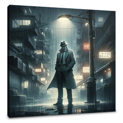 Urban Noir Mystery Canvas - Main Image