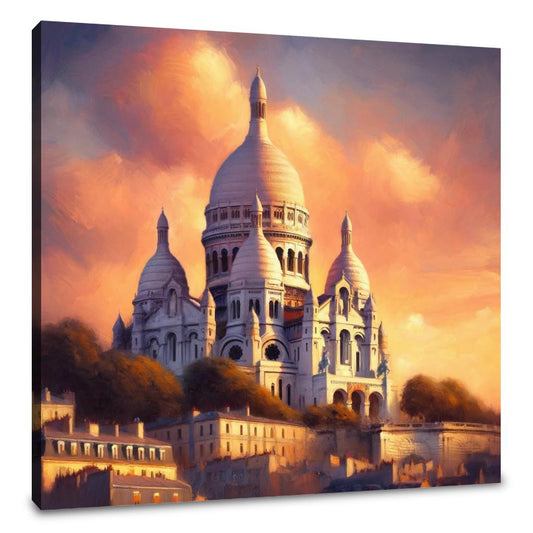 Sacré-Cœur Radiance Canvas - Main Image