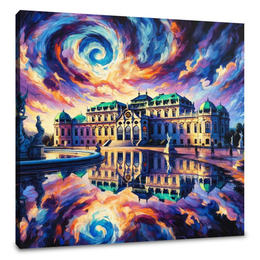 Expressionist Belvedere Canvas - Main Image