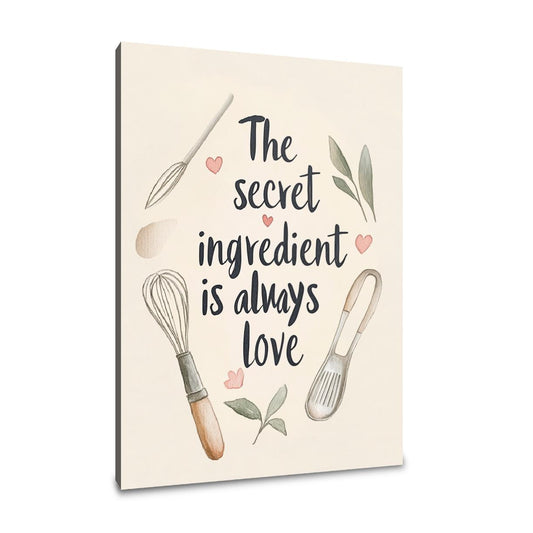 Culinary Love Canvas - Main Image