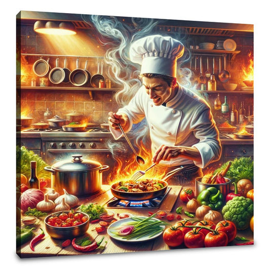 Gourmet Chef Canvas - Main Image