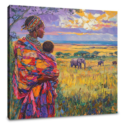 Warrior Mother Canvas - Main Image