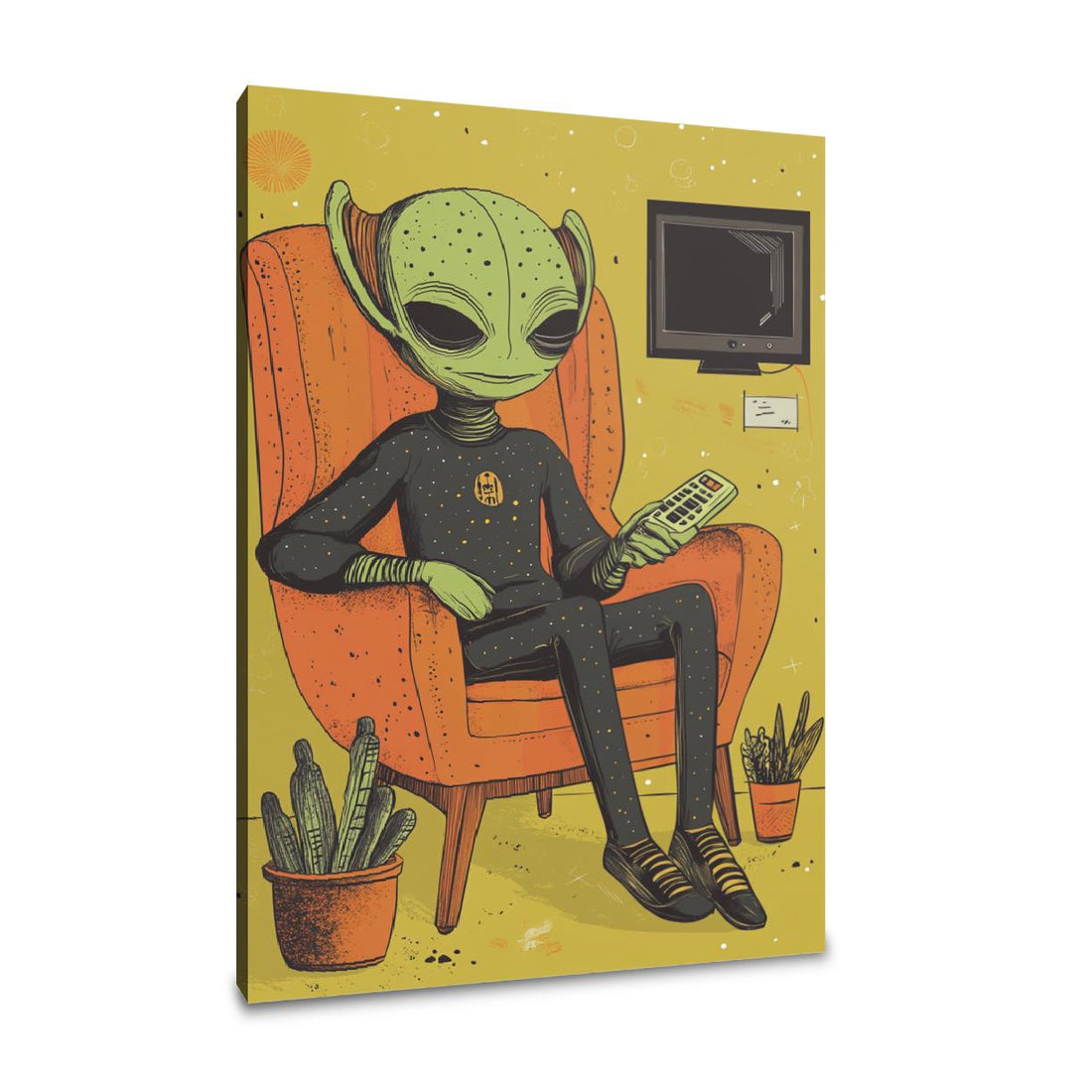 Alien Recliner Canvas - Main Image