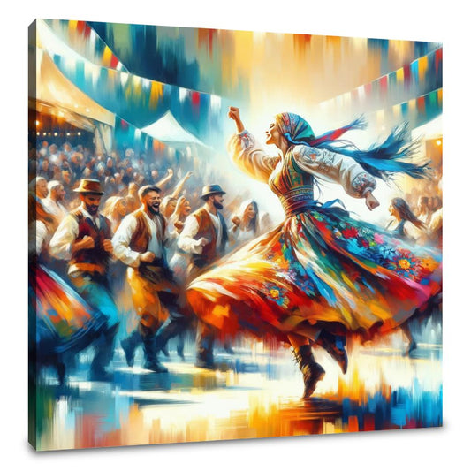 Festival Dance Canvas - Main Image
