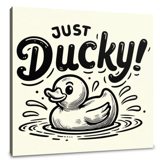 Just Ducky Delight Canvas - Main Image