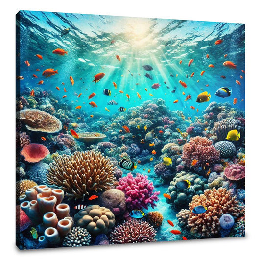 Coral Reef Paradise Canvas - Main Image