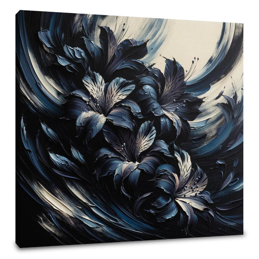 Alstroemeria Abyss Canvas - Main Image