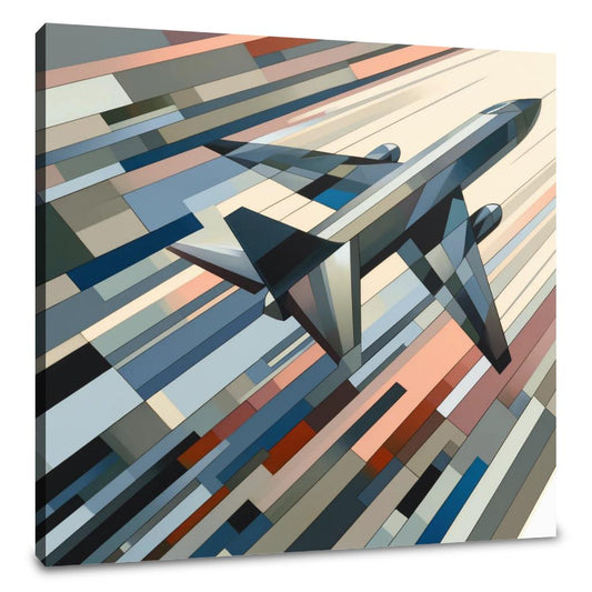 Abstract Flight Patterns Canvas - Main Image