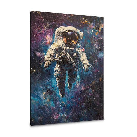 Astronaut's Solitude Canvas - Main Image